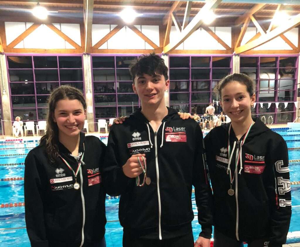 Junior Pentathlon Asti Trofeo Winter Sigesport nuoto