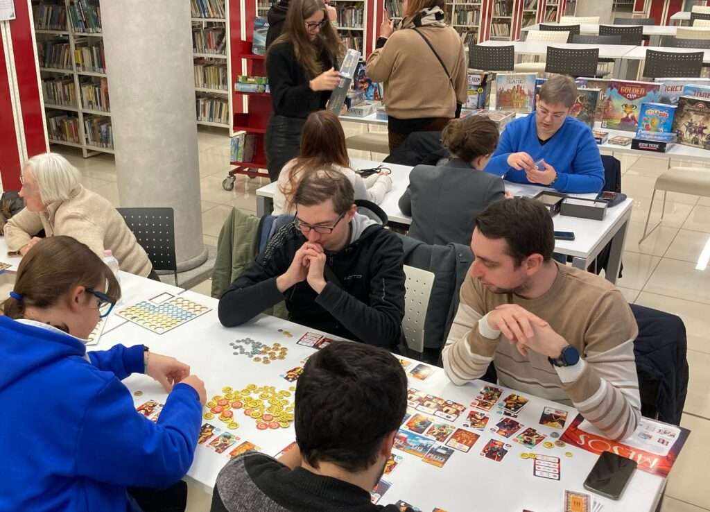 la Giornata di Gioco in Biblioteca